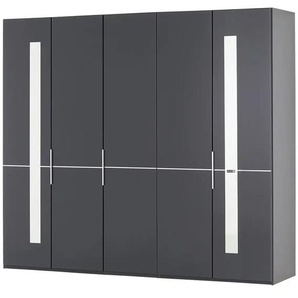 Musterring Drehtürenschrank  5-türig  Imola W ¦ grau ¦ Maße (cm): B: 250 H: 216 T: 58.0
