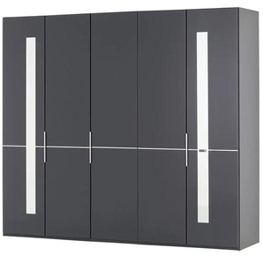 Musterring Drehtürenschrank  5-türig  Imola W ¦ grau ¦ Maße (cm): B: 250 H: 236 T: 58.0