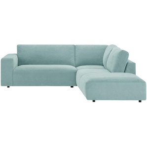 Musterring Ecksofa  Lucia ¦ türkis/petrol ¦ Maße (cm): B: 300 H: 81 T: 266.0