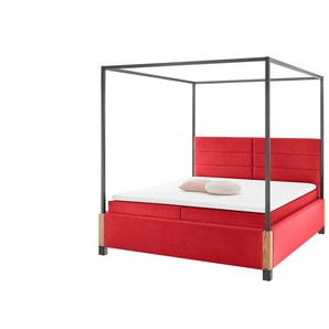 Musterring Himmelbett My Heaven - rot - Materialmix - 215 cm - 204 cm | Möbel Kraft