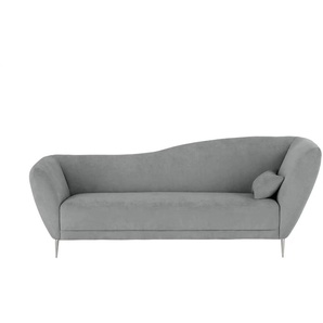 Recamiere  Vittoria ¦ grau ¦ Maße (cm): B: 222 H: 85 T: 97.0