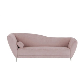 Recamiere  Vittoria ¦ rosa/pink ¦ Maße (cm): B: 222 H: 85 T: 97.0