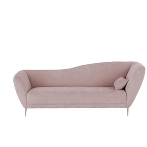Recamiere Vittoria - rosa/pink - Materialmix - 222 cm - 85 cm - cm 97,0 | Möbel Kraft