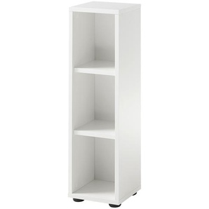 Gallery M Unterstellregal  Till ¦ weiß ¦ Maße (cm): B: 25 H: 89 T: 25