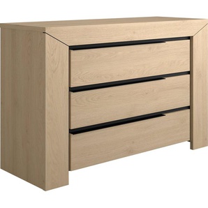 Gami Kombikommode Kommode 3 Schubladen, In 2 Farben erhältlich