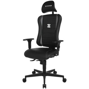 Gamingstuhl - schwarz - Materialmix - 68 cm - 107 cm - cm 68,0 | Möbel Kraft