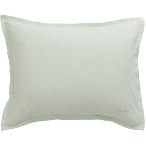 GANT COTTON LINEN Kopfkissenbezug - spray green - 40x80 cm