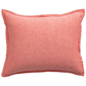 GANT COTTON LINEN Kopfkissenbezug - strong coral - 40x80 cm