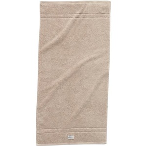 GANT PREMIUM Handtuch aus Bio-Baumwolle - silver sand - 50x100 cm
