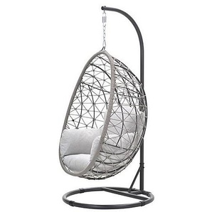 Garden Impressions Hängekorb Panama rope taupe inkl. Auflage 100% Polyester