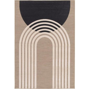 Garden Impressions Outdoor- Teppich in versch. Größen wählbar, Des. Art deco Zirkel 100% Polypropylen