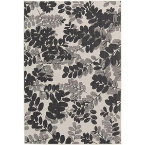 Garden Impressions Outdoor- Teppich in versch. Größen wählbar, Des. Garten Blatt taupe 100% Polypropylen
