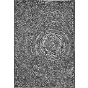 Garden Impressions Outdoor- Teppich in versch. Größen wählbar, Des. Maori schwarz 100% Polypropylen