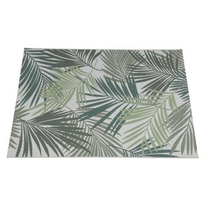 Garden Impressions Outdoor- Teppich in versch. Größen wählbar, Des. palm leaf 100% Polypropylen