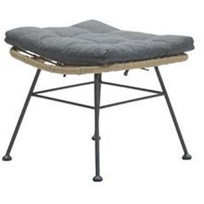 Garden Impressions Relax Hocker Luna/Libelle natur inkl. Auflage 100% Polyester