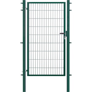 GARDEN N MORE Zauneinzeltür Einzeltor Excellent Tore 183 cm hoch, grün Gr. B/H: 100 cm x 180 cm, grün Zauntore