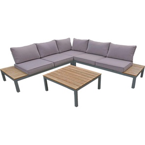 Garden Pleasure Gartenlounge-Set »VALENTINA«, (4-tlg), 1 Sofa, Tisch LxB: 80x39 cm