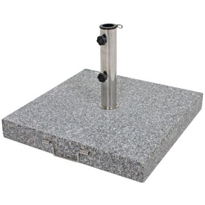 Garden Pleasure Schirmständer 58kg Granit / Stahl, mit Rollen