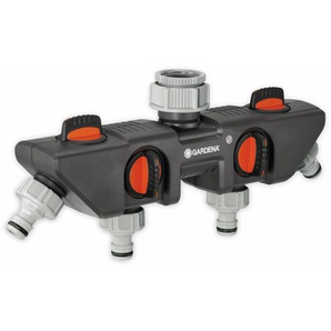 GARDENA 4-Wege-Verteiler 8194-20, 33,3 mm (G 1), 26,5 mm (G 3/4)