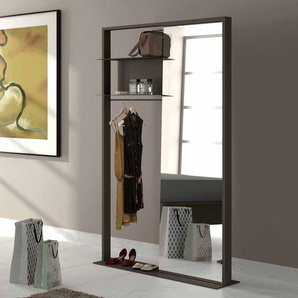 Garderobe in Braun mit Ganzkörperspiegel