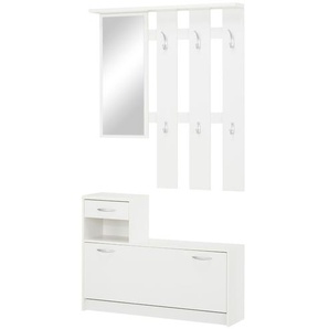 Garderobe  Onno ¦ weiß ¦ Maße (cm): B: 100 H: 191 T: 25.0