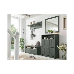 Garderoben-Set - grün - Materialmix - 213 cm - 198 cm - cm 43,0 | Möbel Kraft