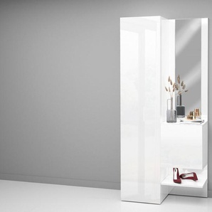 Garderoben-Set INOSIGN Kompakt Kastenmöbel-Sets Gr. B/H/T: 90 cm x 190 cm x 35 cm, weiß Garderoben-Sets