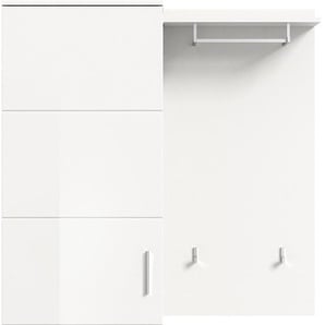 Garderoben-Set INOSIGN Valge Kastenmöbel-Sets Gr. B/H/T: 110 cm x 191 cm x 37 cm, Garderoben-Set, weiß Garderoben-Sets