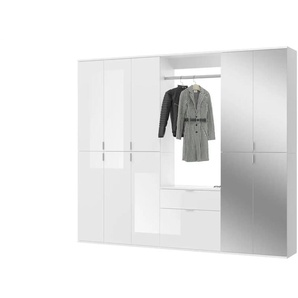 Garderoben-Set  Projekt X ¦ weiß ¦ Maße (cm): B: 213 H: 193 T: 34.0