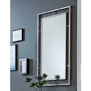 Garderoben Spiegel in Chromfarben Metallrahmen