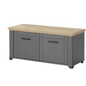 Garderobenbank Antuca | grau | 103,5 cm | 47,5 cm | cm 41,0 |