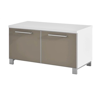 Garderobenbank - beige - Materialmix - 84 cm - 45 cm - cm 40,0 | Möbel Kraft