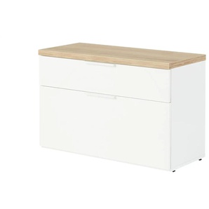 Garderobenbank Fidenza | weiß | 82,3 cm | 53,3 cm | cm 35,2 |