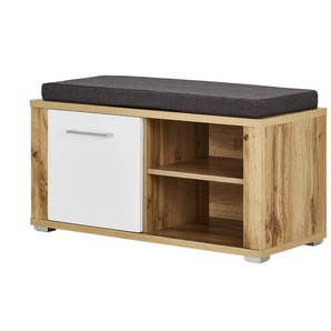 Garderobenbank Jameln | holzfarben | 85 cm | 48 cm | cm 38,0 |