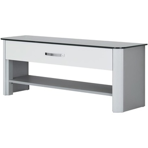 Garderobenbank  Juno ¦ weiß ¦ Maße (cm): B: 117 H: 45 T: 35.0