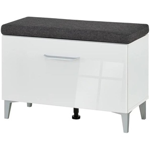 Garderobenbank Oruro | weiß | 75 cm | 53 cm | cm 35,0 |