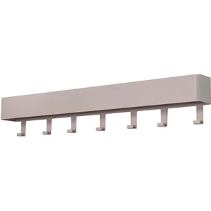 Garderobenhaken SPINDER DESIGN Garderobenhalter Gr. B/H/T: 72 cm x 12 cm x 7,5 cm, grau (silky taupe) Ständer, Halterungen Haken