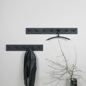 Garderobenhalter SPINDER DESIGN Pull Gr. B/H/T: 74,5 cm x 12,5 cm x 10 cm, schwarz Ständer, Halterungen Haken