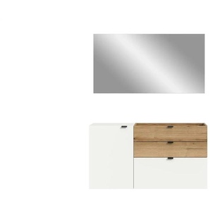 Garderobenkombination   ¦ weiß ¦ Maße (cm): B: 120 H: 194