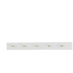 Garderobenleiste  Daone ¦ weiß ¦ Holzwerkstoff ¦ Maße (cm): B: 80 H: 8 T: 6.5