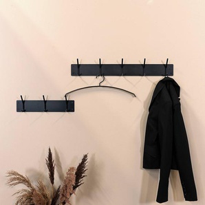 Garderobenleiste Falcao 40cm Schwarz/Schwarz