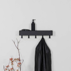 Garderobenleiste Hickory 52cm Schwarz/Schwarz
