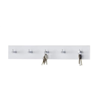 Garderobenleiste Stresa | weiß | MDF-Platte,Metall | 57 cm | 8 cm | cm 5,0 |