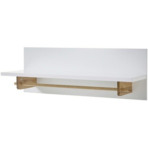 Garderobenpaneel  Casoria ¦ weiß ¦ Holzwerkstoff,Massivholz ¦ Maße (cm): B: 97 H: 35 T: 32.0