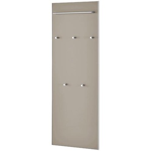 Garderobenpaneel  Duna ¦ beige ¦ Glas,Holzwerkstoff ¦ Maße (cm): B: 60 H: 170 T: 10.0