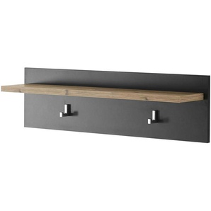 Garderobenpaneel  Balerma ¦ grau ¦ Maße (cm): B: 80 H: 23 T: 18.0
