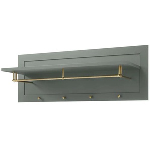 Garderobenpaneel - grün - Materialmix - 109 cm - 40 cm - cm 20,0 | Möbel Kraft