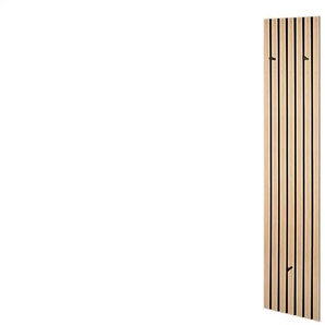Garderobenpaneel - holzfarben - Holzwerkstoff,Filz - 25 cm - 160 cm - cm 7,0 | Möbel Kraft