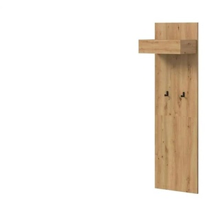 Garderobenpaneel   ¦ holzfarben ¦ Holzwerkstoff ¦ Maße (cm): B: 50 H: 160