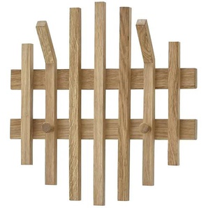 Garderobenpaneel - holzfarben - Massivholz - 38 cm - 40 cm - cm 11,0 | Möbel Kraft